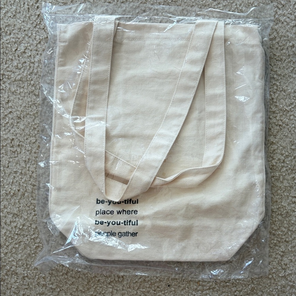 Aritaum Canvas Tote Bag Beautiful Place Where Beautiful People Gather 15x13